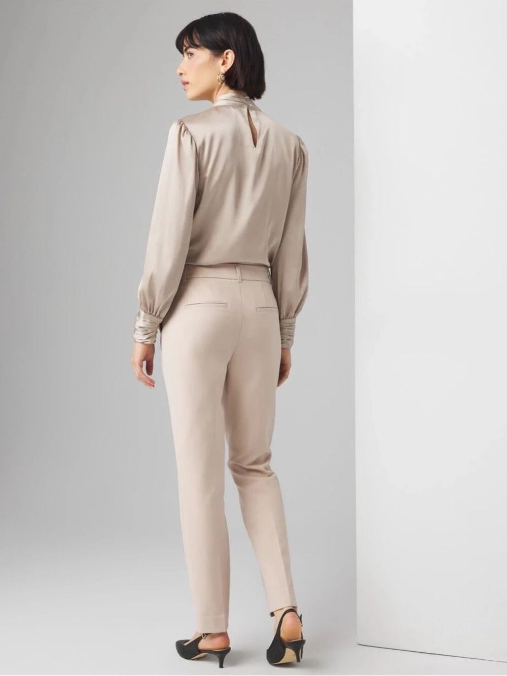 White House Black Market Slim Ankle Pants - Picture 2 of 14